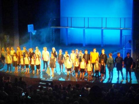 A kolozsvári Apáczai Líceum diákjai a „Dzsungel könyve” című musicalt adták elő